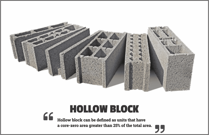 Hollow block