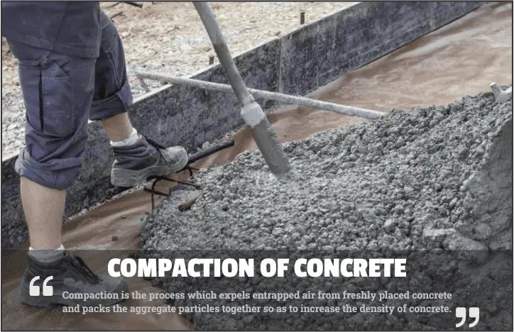 Compaction of concrete
