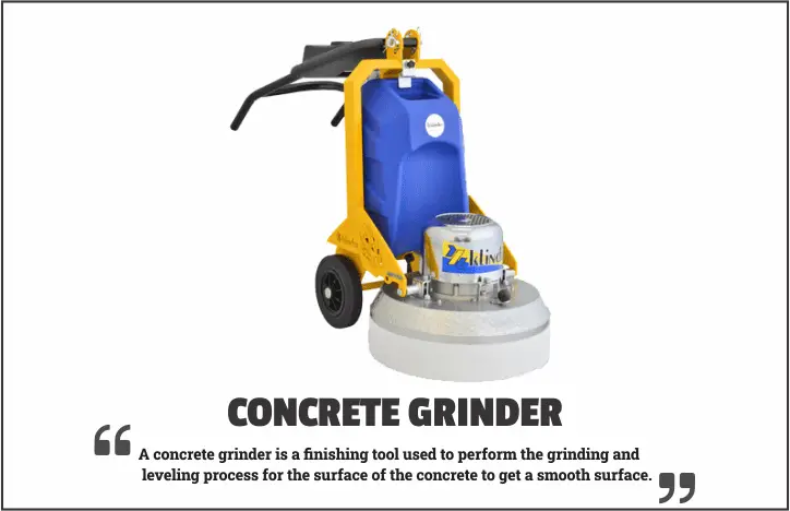 concrete grinder
