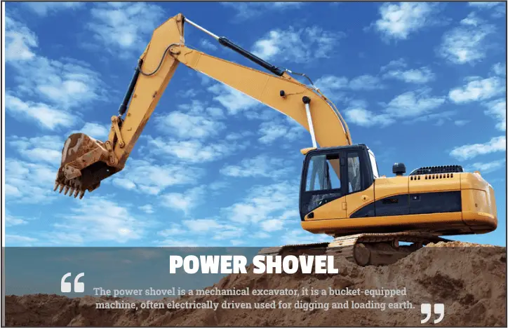 power shovel