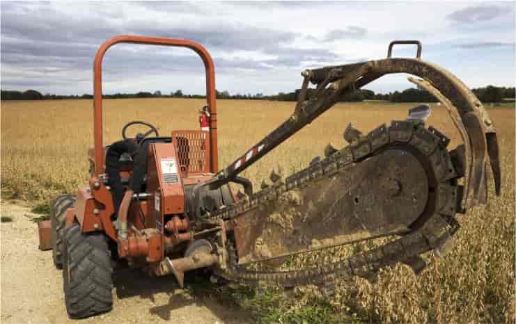 trenchers- Types of Heavy Equipment