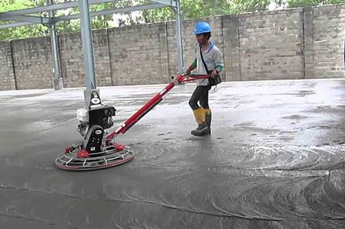 Vacuum concrete