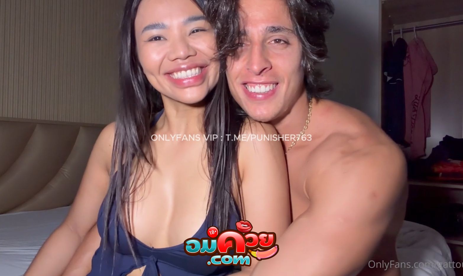 คลิปหลุด โอนลี่แฟน Gattouz0 ยูเซฟ เคลลี ยูเซฟ หนุ่มหล่อล่ำฝรั่งขี้เย็ด  จัดสาวเอเชียนมใหญ่หุ่นโคตรดี กระหน่ำแทงนมเด้ง ทำหน้ายั่วเย็ด